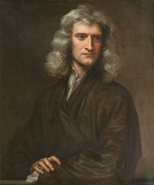 Portrait of Isaac Newton (1643 to 1727)