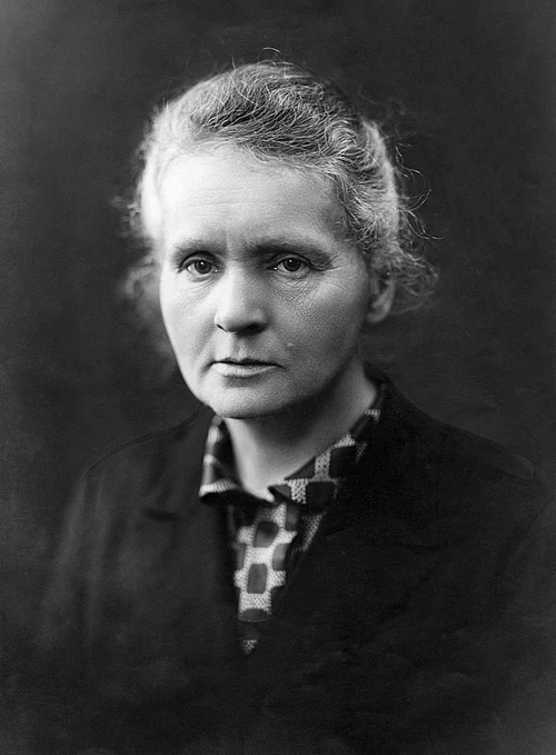 Portrait of Marie Skłodowska Curie (1867 to 1934)