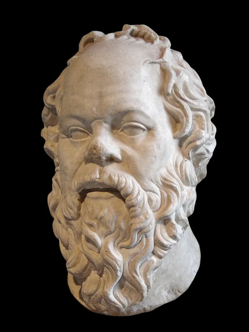 Portrait of Socrates (c. 470 BC to 399 BC)